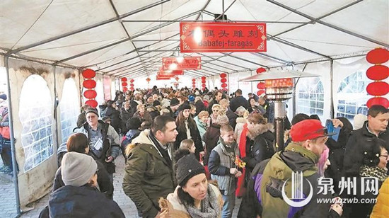 行走的泉州流量 “闽南风情”亮相匈牙利唐人街