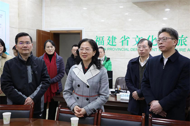 省领导来省文旅厅调研检查春节假期值班工作