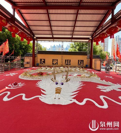 快来打卡！3500斤“米龙”亮相泉州文兴宫