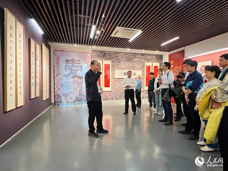 福州古厝里的“书法展”接地气聚人气！