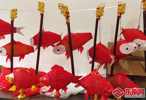 年味丨三明泰宁：巧制鱼子灯 祈福迎新春