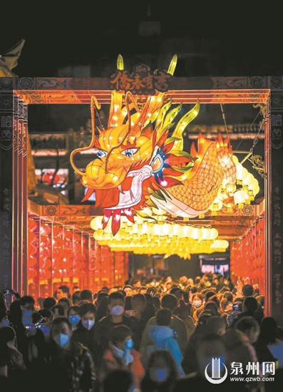 春节元宵来泉州赏灯 长街灯河星辉点亮“光明之城”
