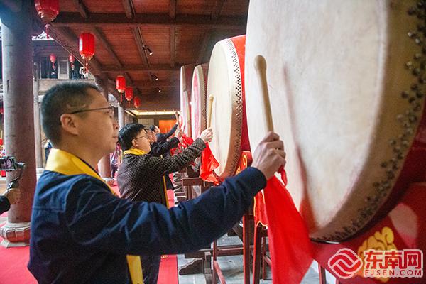 龙岩武平“百家大院”举行立春祈福大典