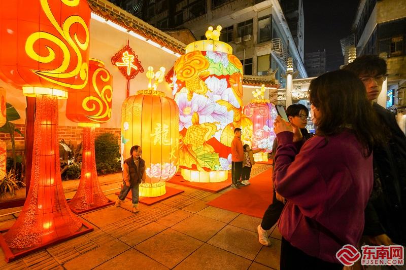 2024年“花灯暖莆阳·龙耀中国年”新春活动亮灯仪式举行