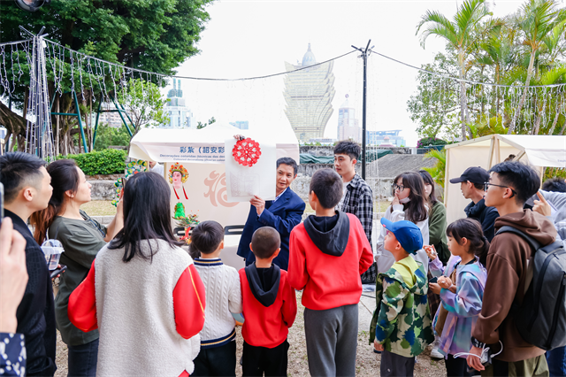 展演进澳门！福建非遗受到热烈欢迎