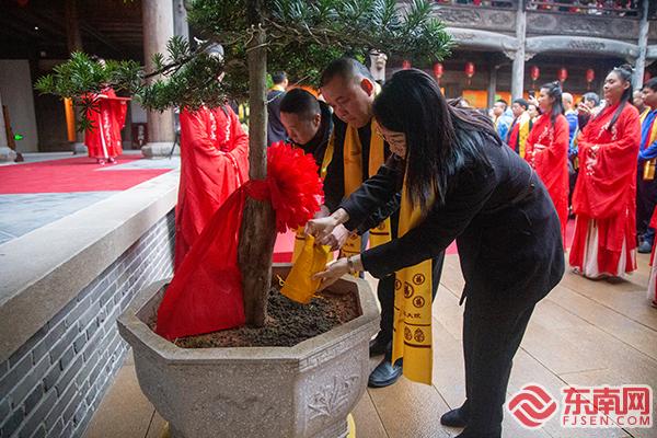 龙岩武平“百家大院”举行立春祈福大典