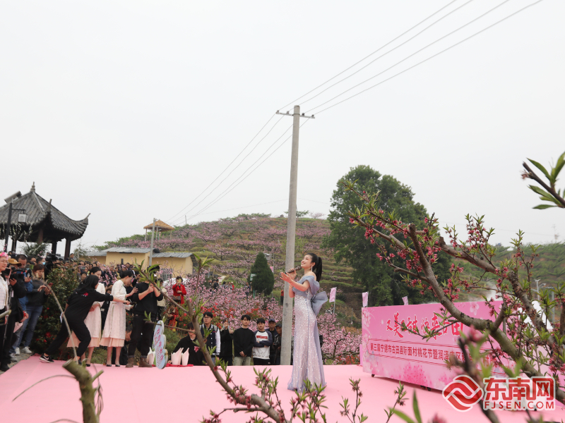 “甜美”古田迎来桃花节：万亩花海邀您共享春意
