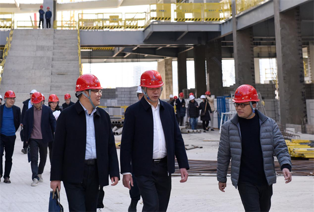 省文旅厅领导开展“元旦”节前在建工程安全生产检查