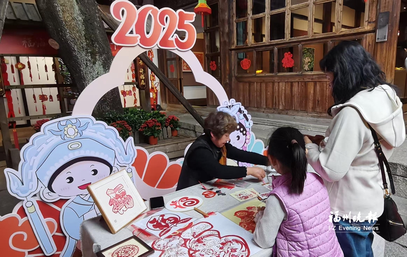 【网络中国节·春节】非遗贺新春展示展演亮相南后街 春节假期免费开放