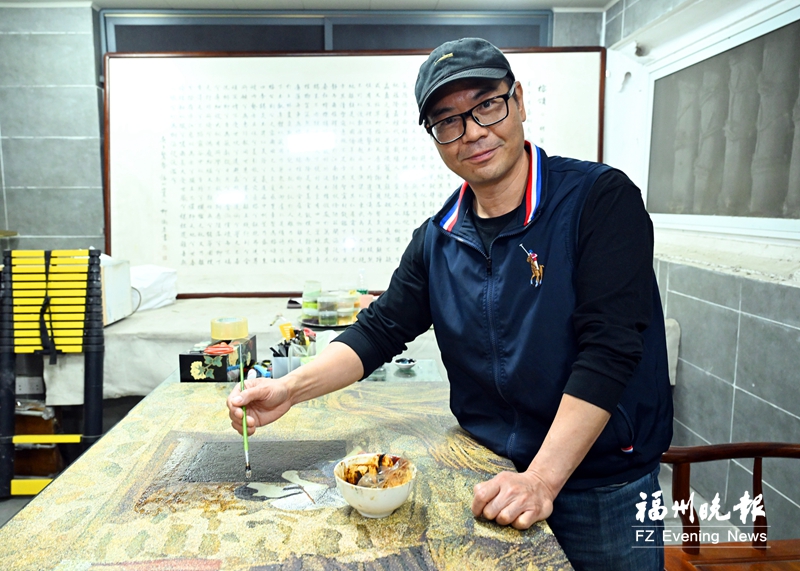 周榕清：用漆画讲好红色故事