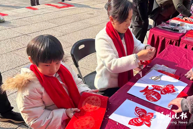福州：非遗迎春趣味浓