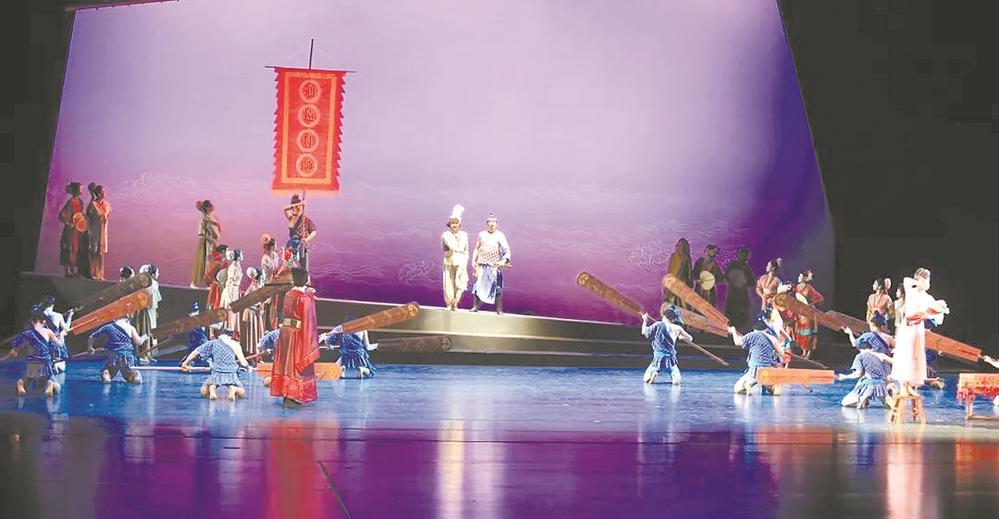 《丝海梦寻》舞进福州大学城