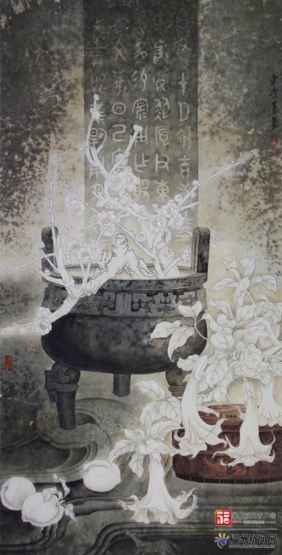 著名画家吴东奋画展暨作品捐赠仪式在福建博物院举行