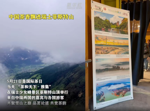 双峰闪耀 跨国品茗：福建茗茶在瑞士参加“你好！中国”“茶和天下”雅集活动