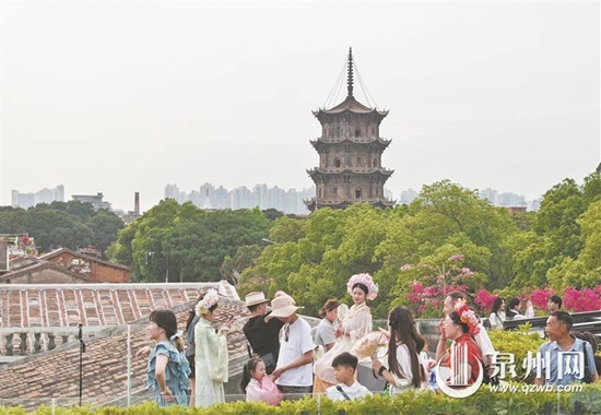 世遗之城的光影之约 泉州景区掀起旅拍热