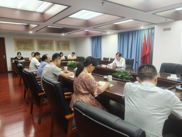 省文旅厅领导为分管支部党员上“推动学习教育走深走实 争当文旅廉洁自律表率”专题党课