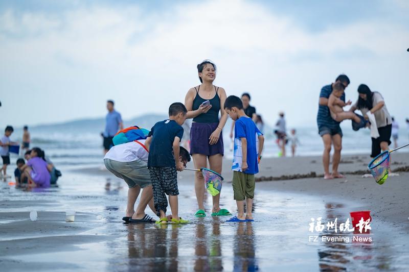 福州下沙：海滨拾趣，长乐一夏