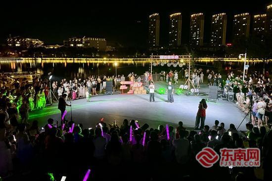 漳州诏安多彩文化活动点亮“光影北湖”新图景