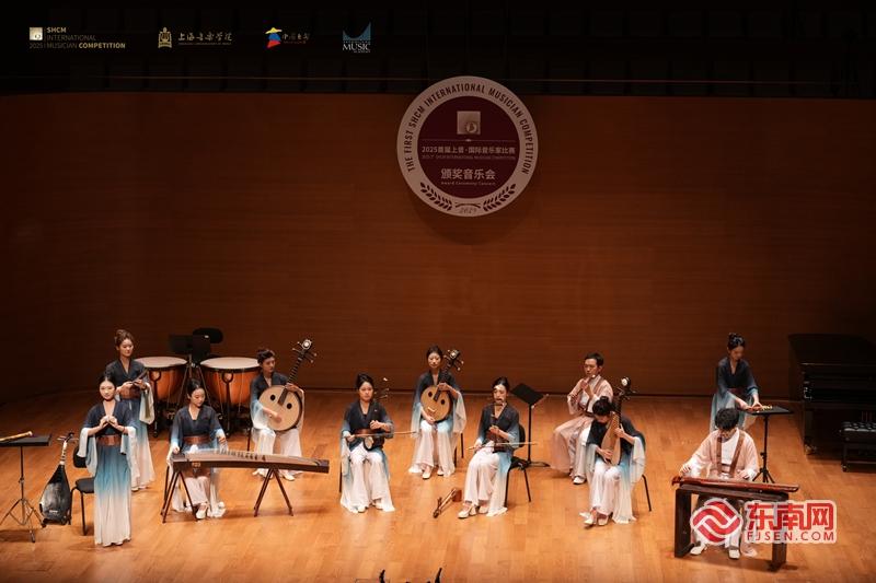 首届上音•国际音乐家比赛落幕 颁奖音乐会在泉州举行