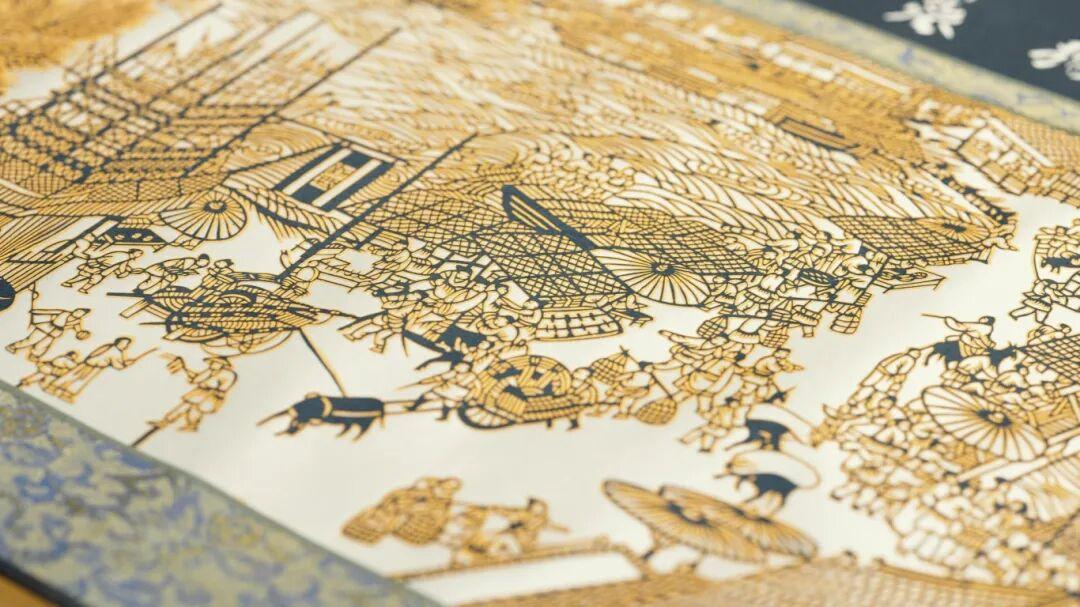 长达8米！福州人用剪纸剪出《清明上河图》！