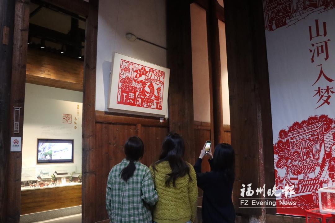 福州非遗红色主题创作展开展