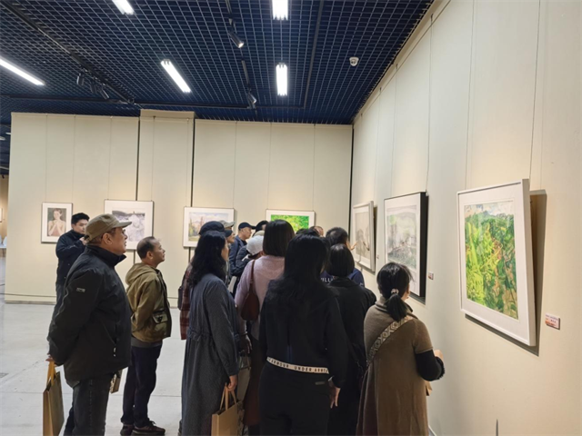 “闽水长歌——2025福建水彩画研究展”在榕展出 共绘八闽水彩新篇