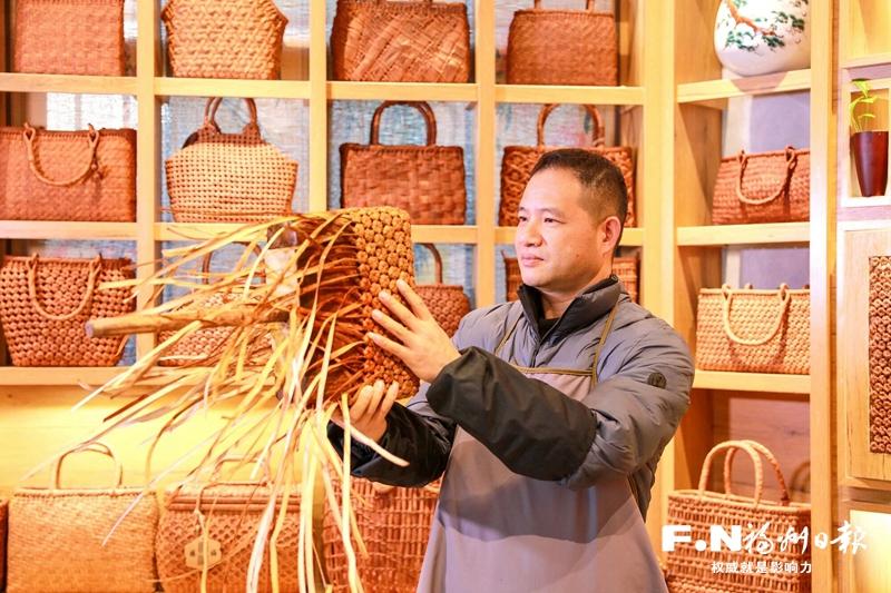 非遗里的福州｜山葡萄藤编出“国际范”