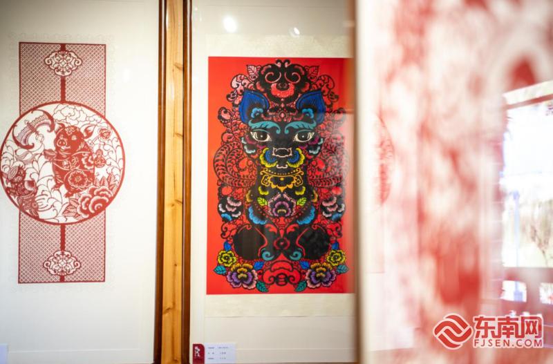 “格物致美·生肖万象”第四届窗花创意精品展在柘荣启幕