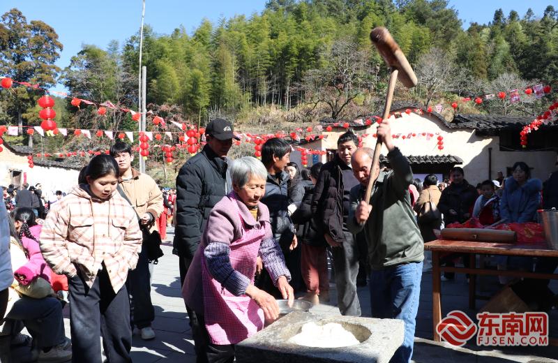 新春走基层丨宁德屏南厦地古村年味浓 新老村民共迎新春