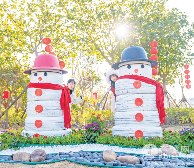 灯火映街巷 年味暖平潭