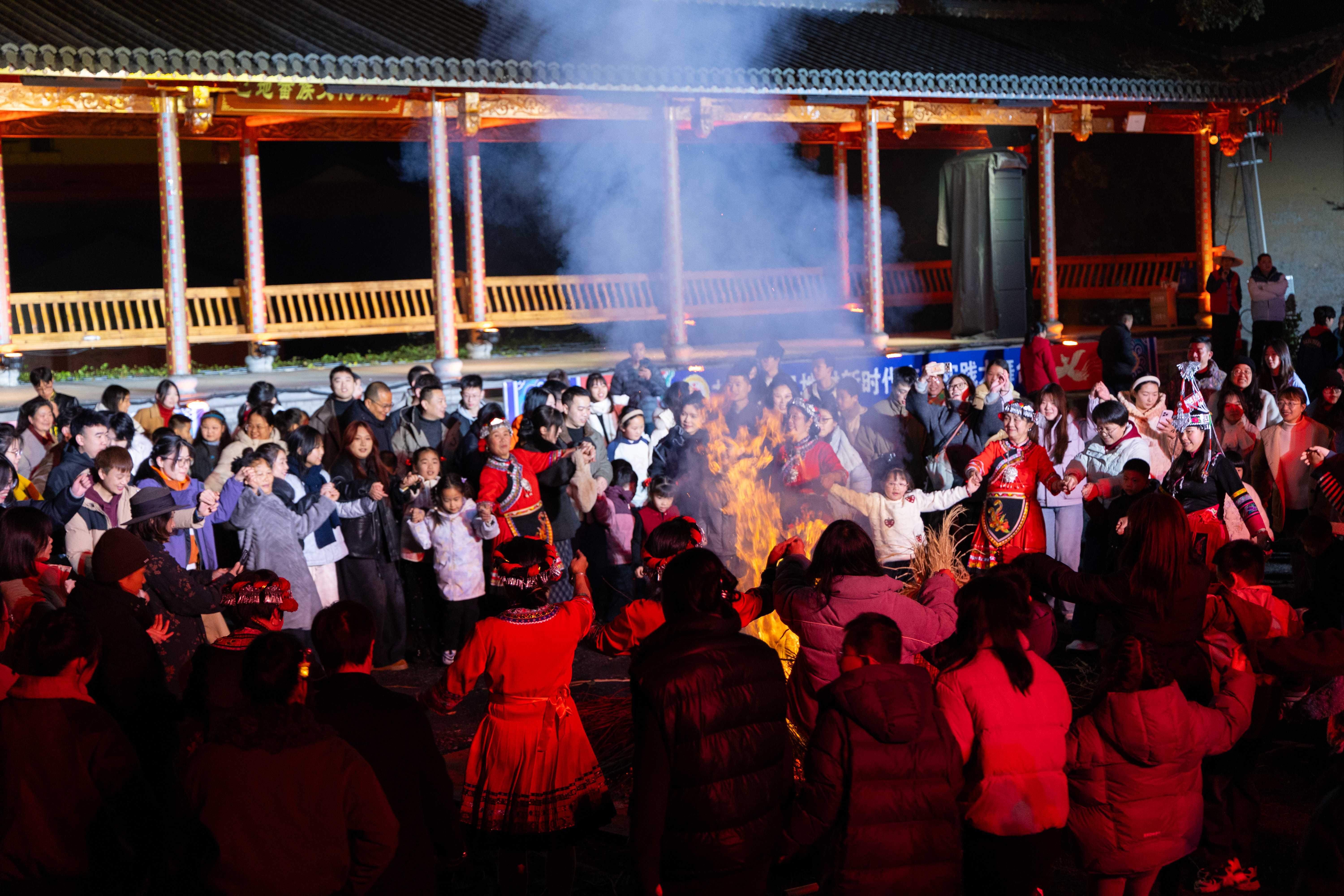 新春走基层丨火凤凰舞畲乡 屏南巴地村非遗迎春点亮乡村年味