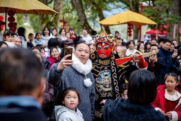 新春走基层|松溪：大年初一梅口埠景区欢乐多
