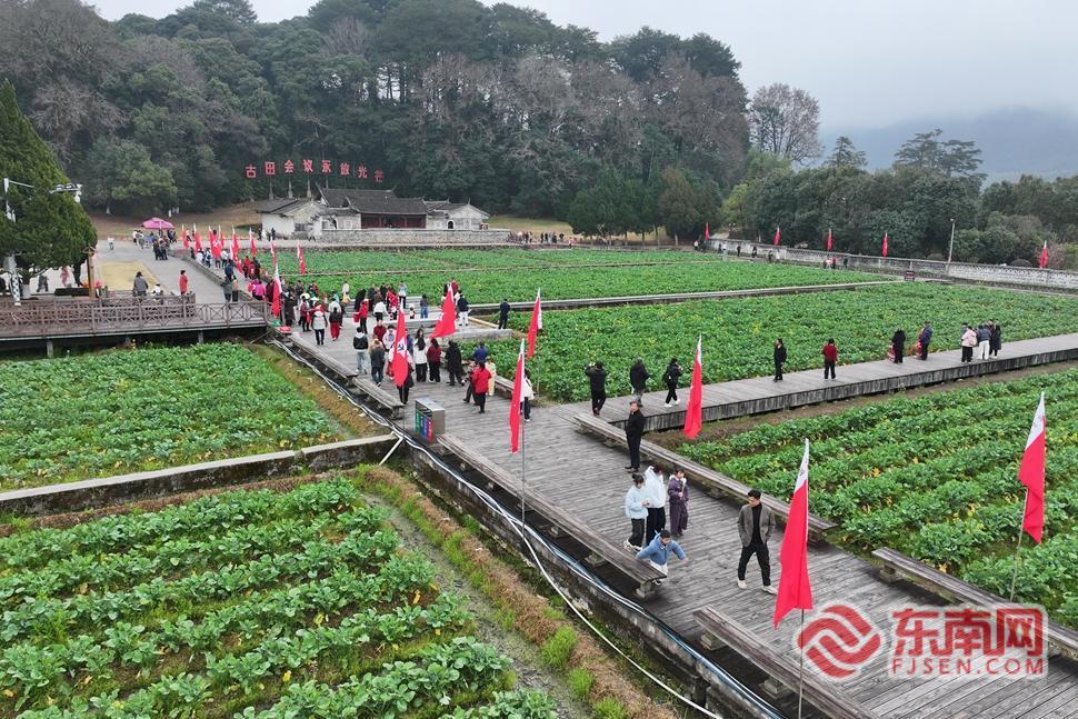 新春走基层丨红色圣地迎新春 古田会议会址成为春节出游热选