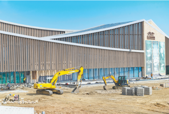 平潭壳丘头文化广场及配套工程建设快速推进