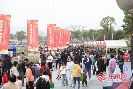 西湖“人气 爆棚” “福马迎春·漳州有乐”非遗游园文化活动启幕