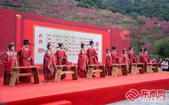 泉州永春：十里桃花见证“宋囍”良缘