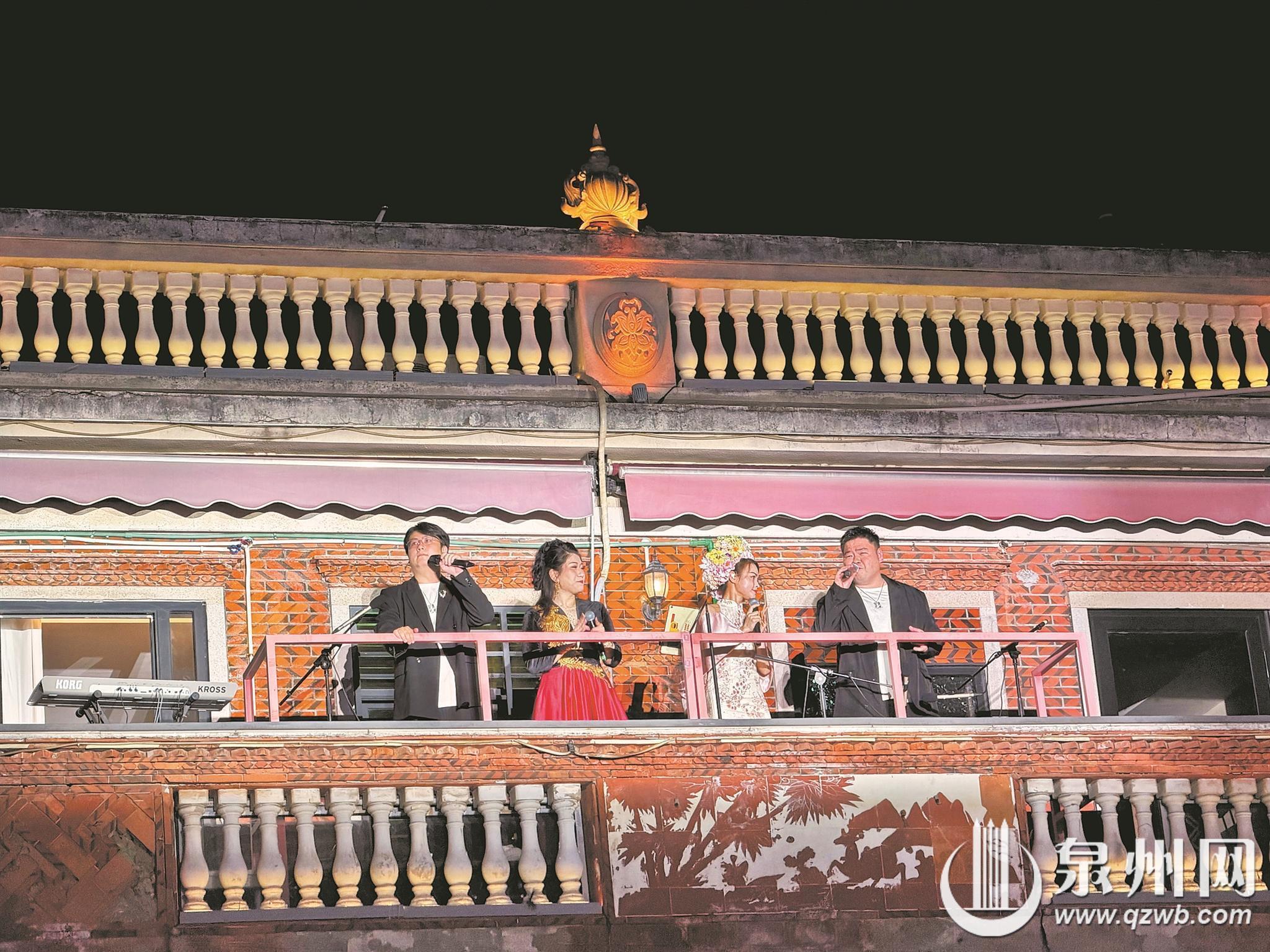 国安声浪唱响刺桐 西街天台音乐会举行