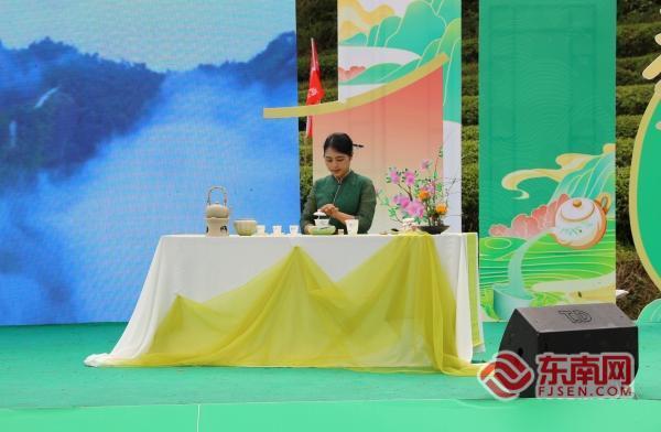 三明泰宁县举办第七届“两岸同心·茶旅共融”采茶交流活动