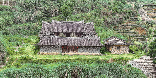 泉州安溪三洋村现明代木构“活标本”，被誉为“闽南最古老的木构建筑”——银瓶山中宝峰“藏”