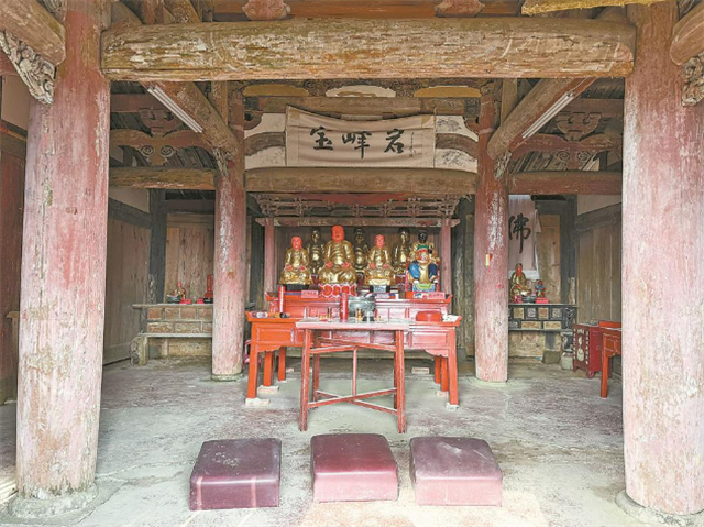 泉州安溪三洋村现明代木构“活标本”，被誉为“闽南最古老的木构建筑”——银瓶山中宝峰“藏”