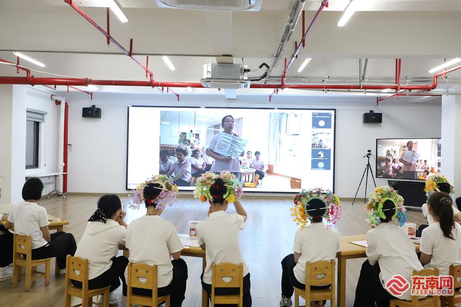 泉昌云端联动 非遗簪花赋能幼教跨域教研