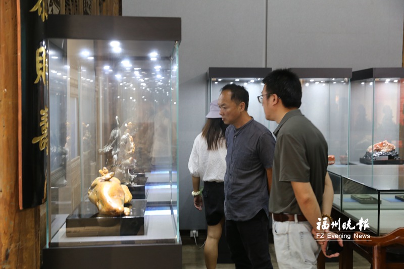 陈礼忠寿山石雕精品展亮相三坊七巷