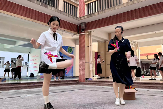 中考解压有新招，非遗民俗进校园