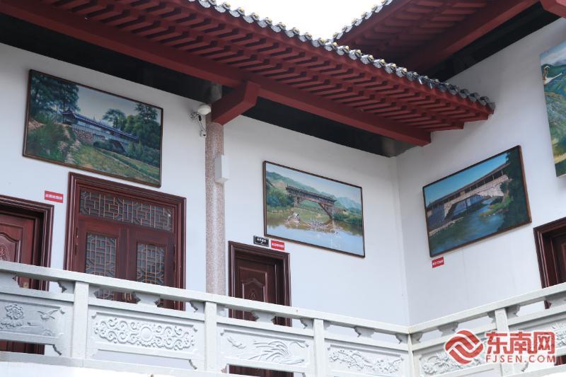 丹青颂党恩 文脉润闽东 赤溪文昌阁张锐油画展启幕献礼建党105周年