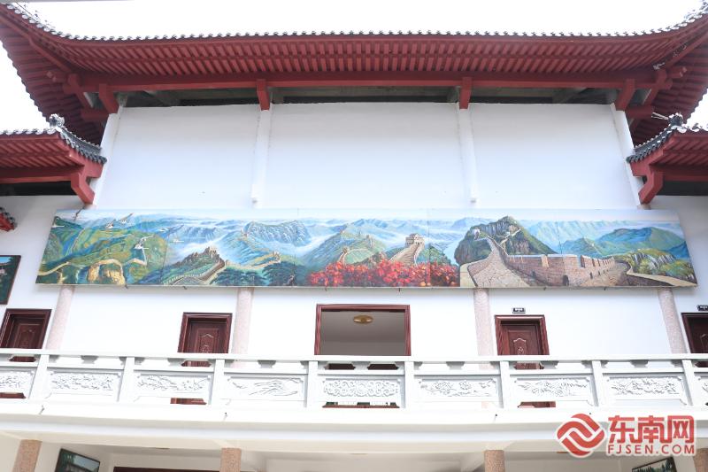 丹青颂党恩 文脉润闽东 赤溪文昌阁张锐油画展启幕献礼建党105周年