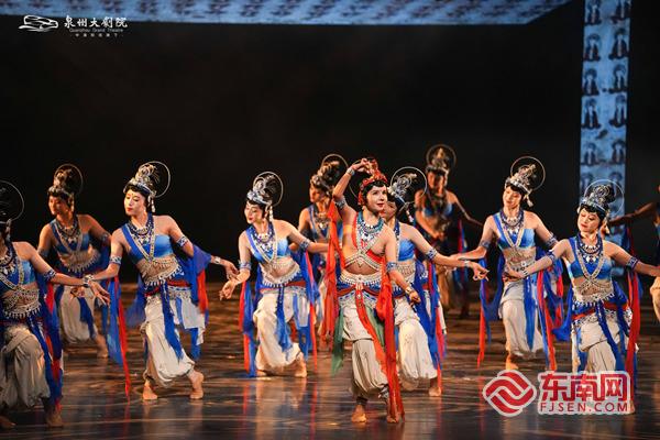 跨越千年壁画对话文明 舞剧《她的龟兹》登陆泉州大剧院