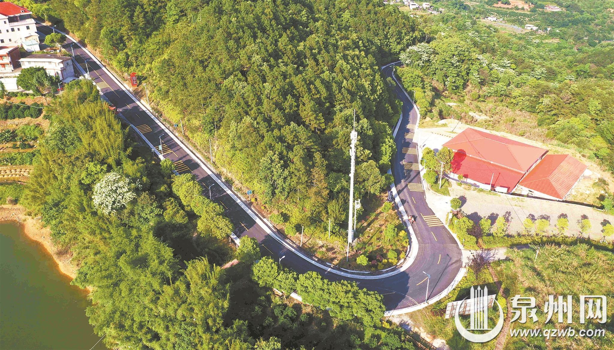 泉州南安蓬华镇“三色”风景路入选全国“美丽公路”