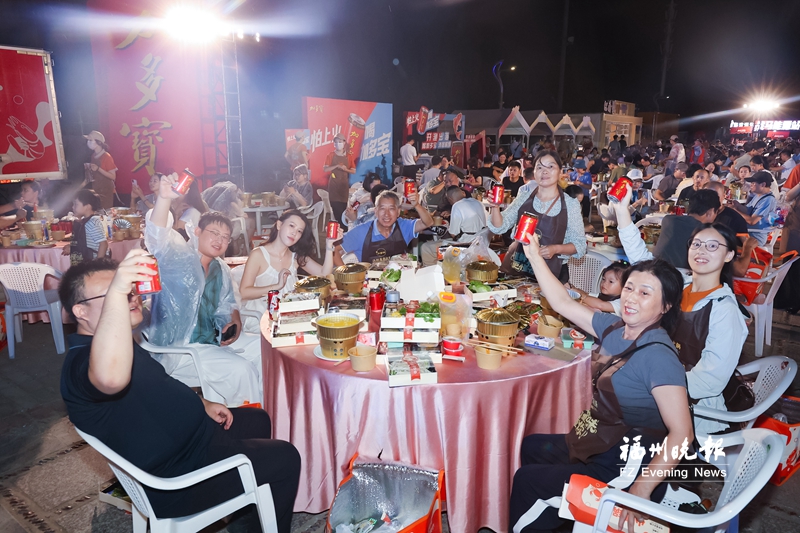 福州长乐下沙开启福州海鲜美食消费季活动