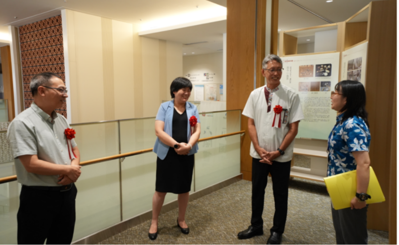 “八闽书房·福建茶文化”展览在冲绳县立图书馆开幕