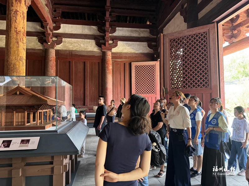 暑期研学团走进福州文庙与华林寺